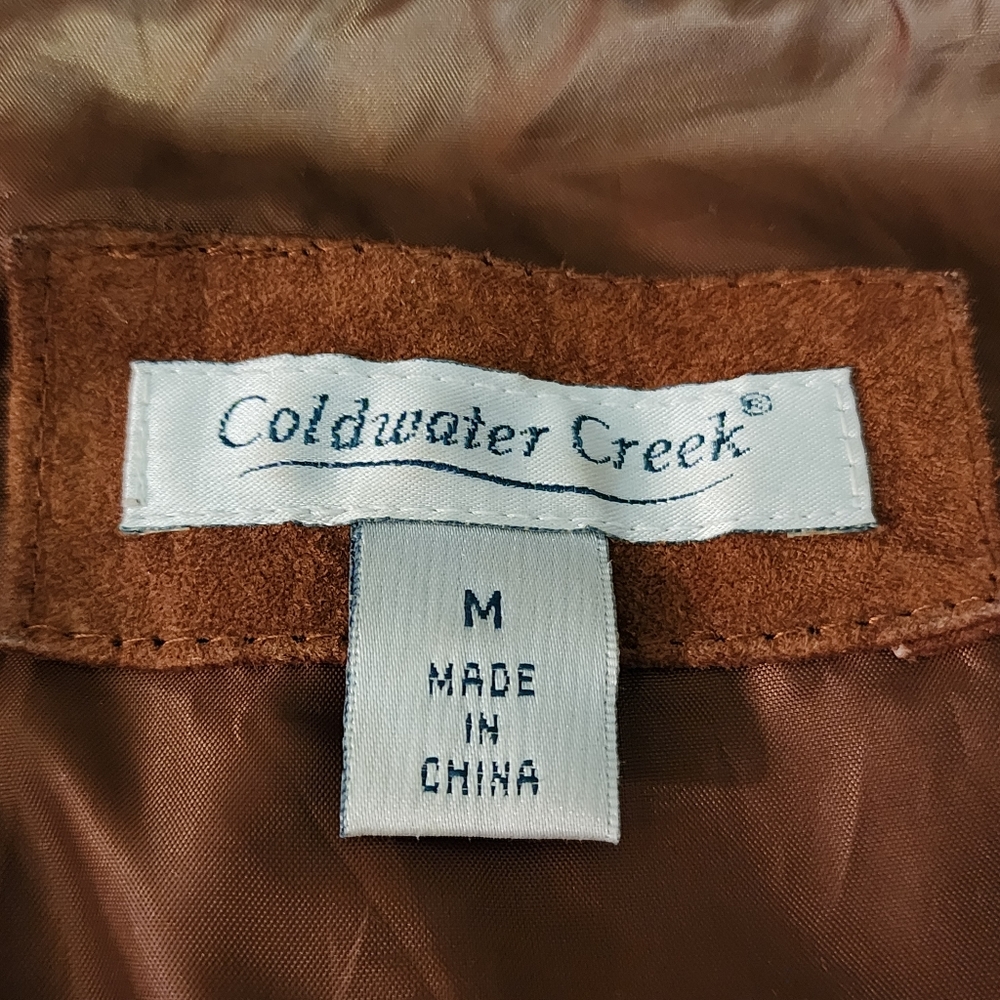 Coldwater Creek Leather Jacket size Meduim - Picture 7 of 7